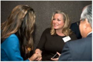 Vanessa Moriel, Board Member Asia, LIASE (left) – Linda Hasenfratz, CEO, LINAMAR (mid) and YeapSweeChuan , President and CEO AAPICO