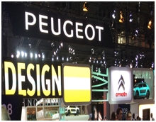 Peugeot presented 2 concept cars and a new 308 GT model at the Mondial. 