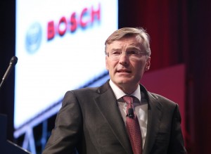 Wolf-Henning Scheider, Member of the Board of Management, Robert Bosch GmbH, discussed how the world's largest automotive supplier is getting developing the technology for autonomous driving on the highway. 