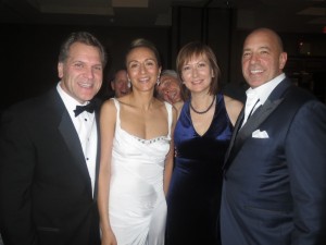 John Bukowicz, Vanessa Moriel and Lear Global CEO Matt Simoncini.