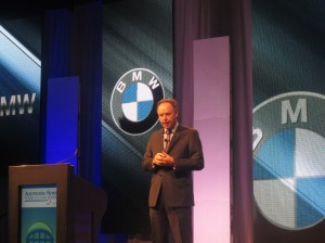 Ian Robertson, Member of the Board, Sales & Marketing, BMW AG, discussed how BMW has been working on a number of initiatives to increase the efficiency of personal transport, including: BMW Connected Drive, alternative drive trains, charging infrastructure, new mobility services, highly automated driving, and digitalization/IoT. 
