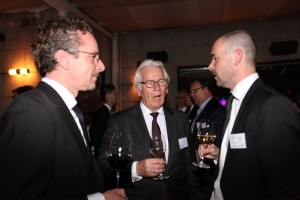 Left to right: Inalfa Roof Systems Group, CEO Asia, Daniele Giannetti; RAI Industry Platform, Chairman of the Board, Eddy van der Vorst; and, Inalfa Roof Systems Group, VP Business Development and Sales, Bas Toering.