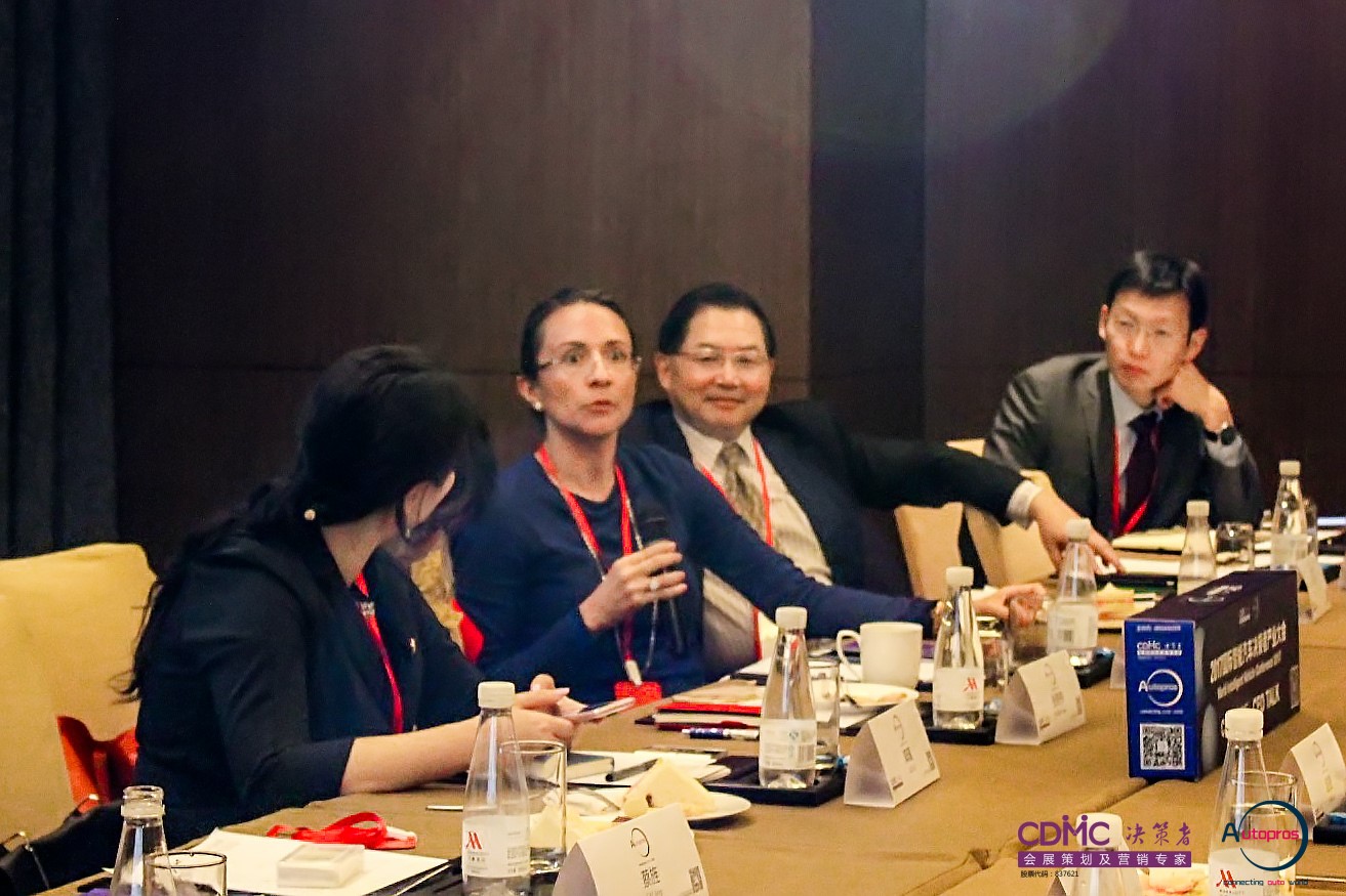 Vanessa Moriel during the CEO session of IVC 2017 in Shanghai. 