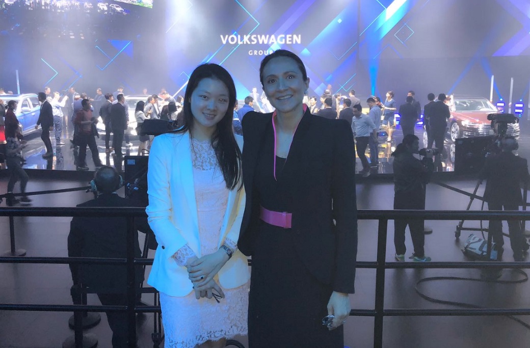 Vanessa Moriel, Managing Director Asia Pacific, LIASE Group and Rachel Yin, Head of Execution, LIASE Group attended the Volkswagen people’s Mobility event on April 24th.